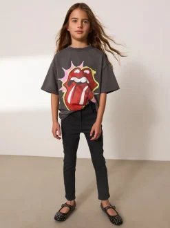 Zwart - Skinny jeans (3-16 jr)