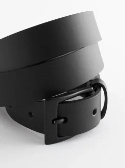 Zwart - Skinny riem