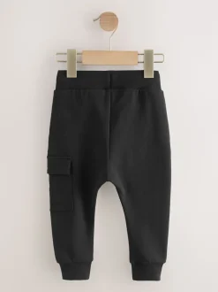 Zwart - Skinny utility-joggingbroek (3mnd -7jr)