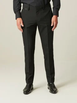 Zwart - Skinny-fit smoking: pantalon
