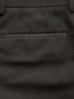 Zwart - Skinny-fit smoking: pantalon