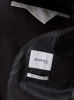 Zwart - Skopes maatgesneden Madrid Pak: colbert