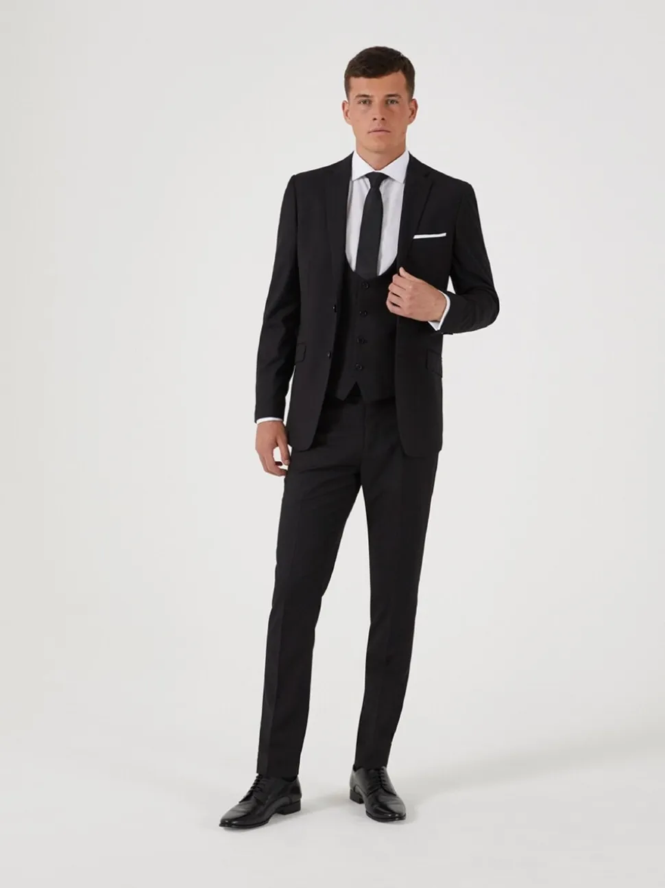 Zwart - Skopes Slim fit Milan Pak Jack