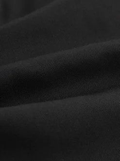 Zwart - Slim Fit - 2 Modieuze broeken zonder bandplooi