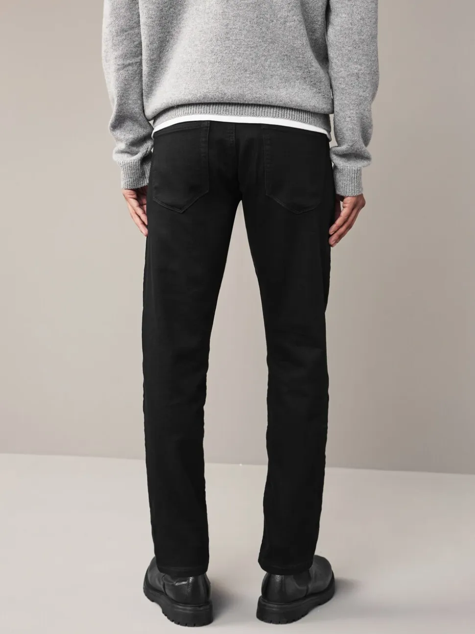 Zwart - Slim Fit - Comfortabele stretchjeans