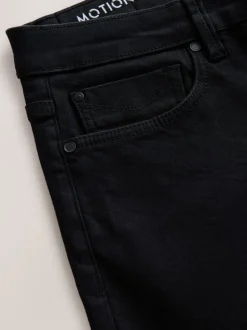 Zwart - Slim Fit - Motionflex jeans