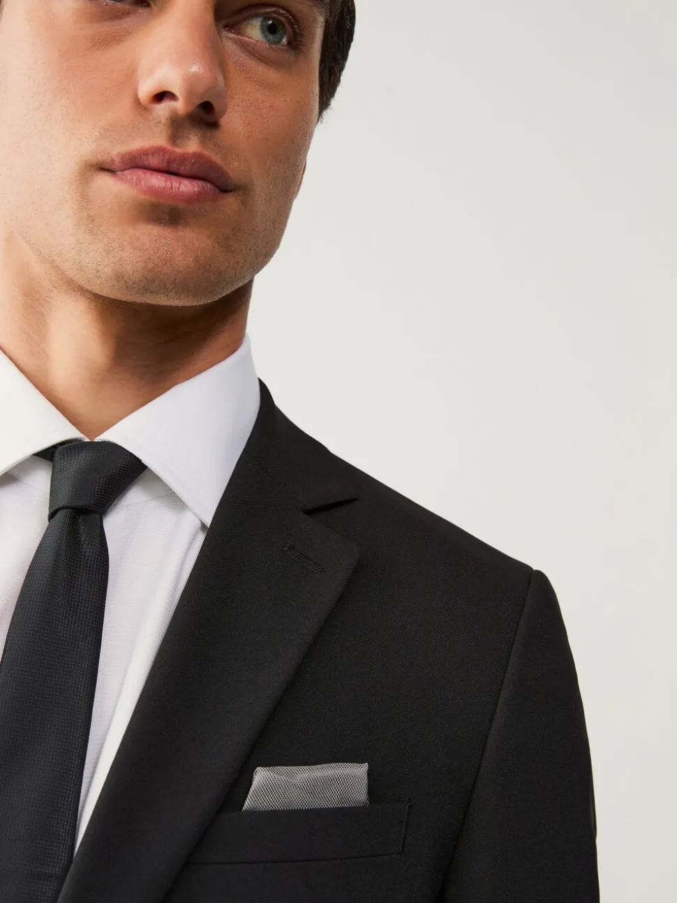 Zwart - Slim Fit - Must-have kostuum: colbert