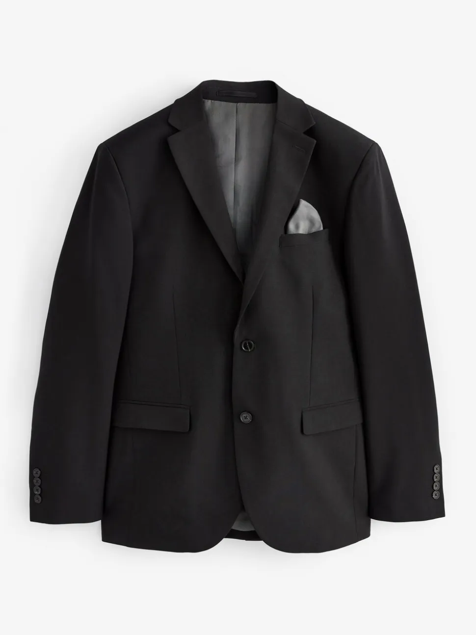 Zwart - Slim Fit - Must-have kostuum: colbert