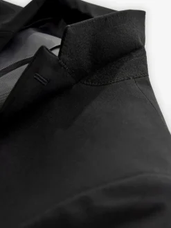 Zwart - Slim Fit - Must-have kostuum: colbert