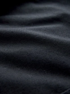 Zwart - Slim Fit - Oxford-hemd met lange mouwen