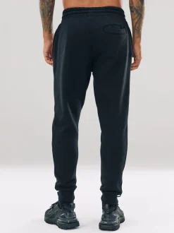 Zwart - Slim Fit - Slim Fit Brushback Heavyweight Joggers