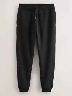 Zwart - Slim Fit - Slim Fit Brushback Heavyweight Joggers