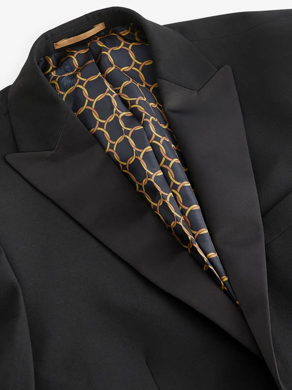 Zwart - Slim Fit - Smoking: colbert