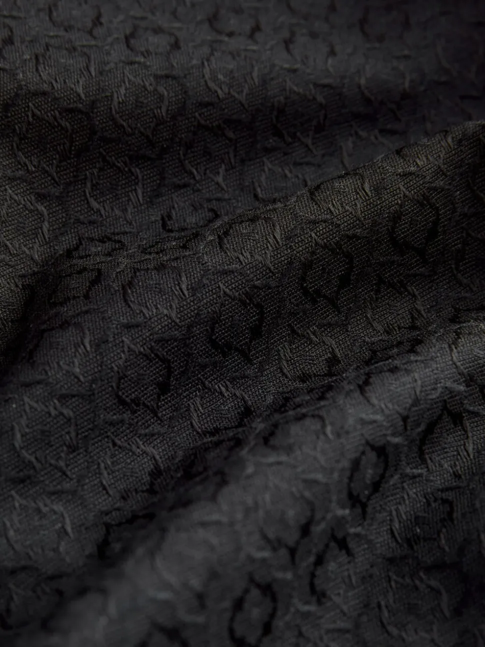 Zwart - Slim Fit Jacquard Suit Trousers