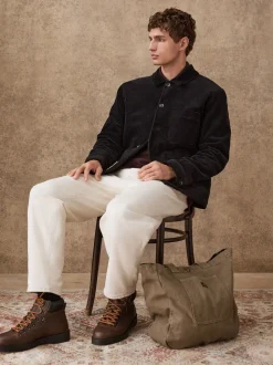 Zwart - Slim Rijk Corduroy Jack