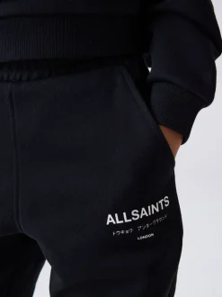 Zwart - smALLSAINTS Underground Oversized Set van Sweatshirt en Joggingbroek voor Jongere Jongens