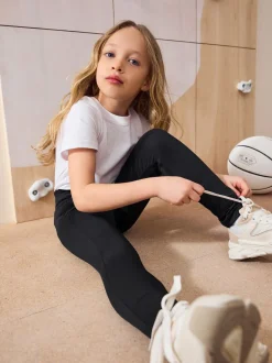Zwart - Sportleggings (3-16 jr)