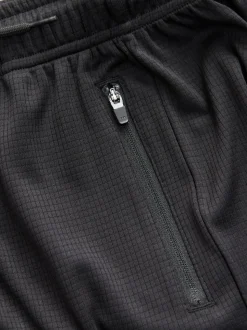 Zwart - Sportset van T-shirt en short (3-16 jr)