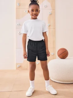 Zwart - Sportshort (3-16 jr)