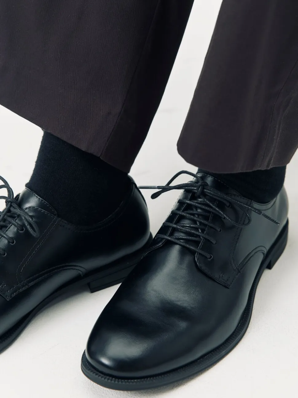 Zwart - Standaard - Schuh Malcolm schoenen met wijde pasvorm