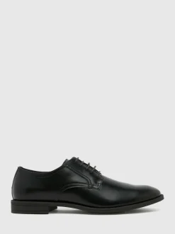 Zwart - Standaard - Schuh Malcolm schoenen met wijde pasvorm