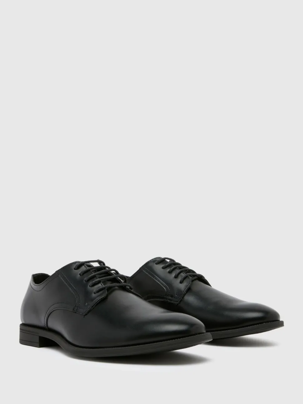 Zwart - Standaard - Schuh Malcolm schoenen met wijde pasvorm