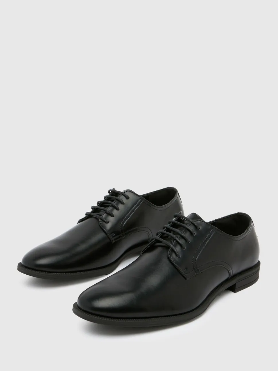 Zwart - Standaard - Schuh Malcolm schoenen met wijde pasvorm