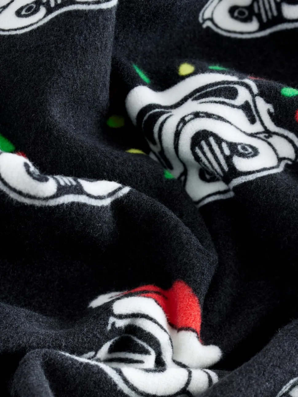 Zwart - Storm Trooper Printed Christmas Pyjama Bottoms