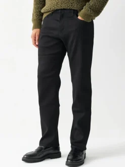 Zwart - Straight fit - Comfortabele stretchjeans