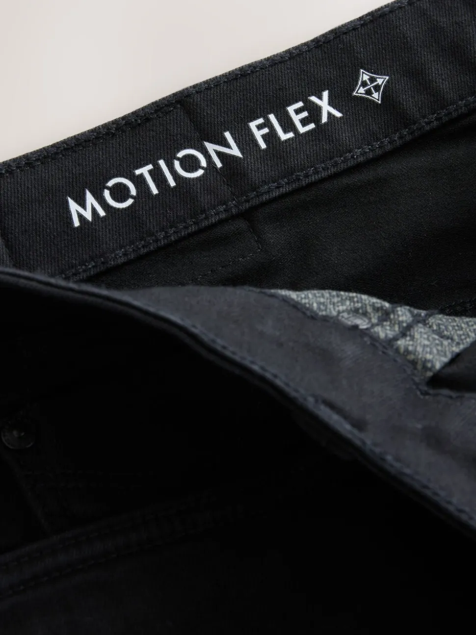 Zwart - Straight fit - Motionflex jeans