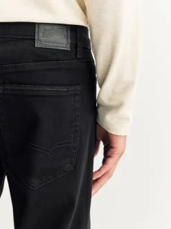 Zwart - Straight fit - Motionflex jeans