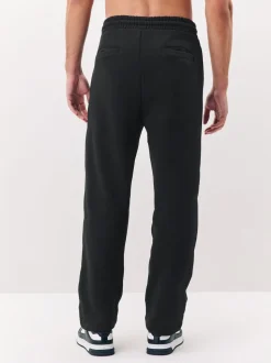Zwart - Straight fit - Relaxed Fit Brushback Heavyweight Joggers