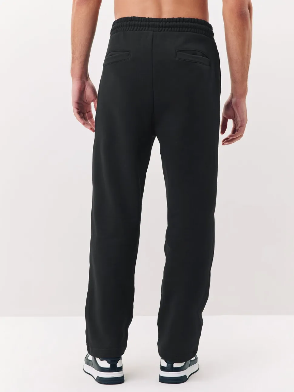 Zwart - Straight fit - Relaxed Fit Brushback Heavyweight Joggers