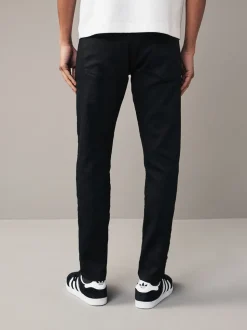 Zwart - Strakke Pasvorm - Comfortabele stretchjeans