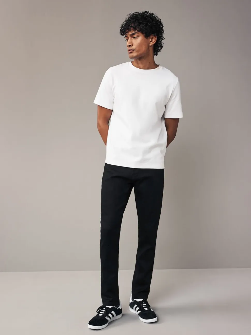 Zwart - Strakke Pasvorm - Comfortabele stretchjeans
