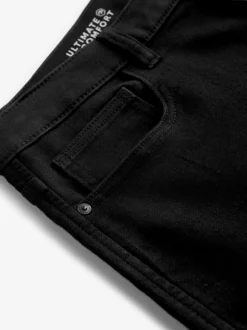 Zwart - Strakke Pasvorm - Comfortabele stretchjeans