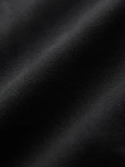 Zwart - Strakke Pasvorm - Chinoshort met stretch