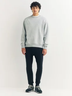 Zwart - Strakke Pasvorm - Slim Fit Brushback Heavyweight Joggers