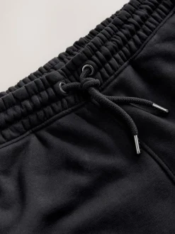 Zwart - Strakke Pasvorm - Slim Fit Brushback Heavyweight Joggers