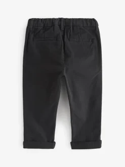 Zwart - Stretch Chino Broek (3mnd-7jr)