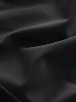 Zwart - Stretch zwemshorts (3-16 jr)