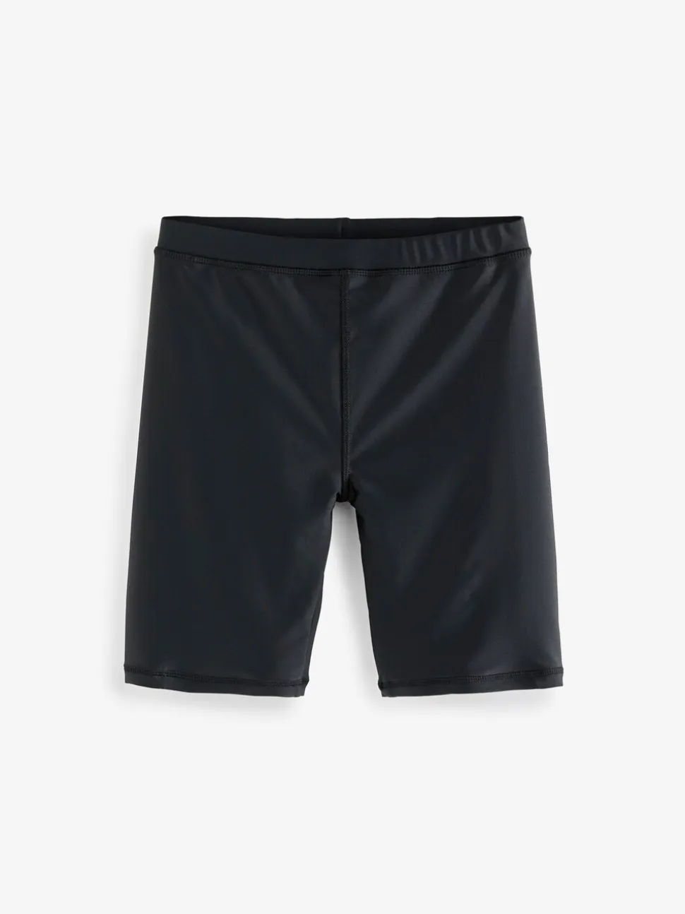 Zwart - Stretch zwemshorts (3-16 jr)
