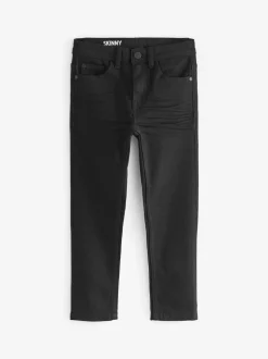 Zwart - Stretchjeans (3-17jr)