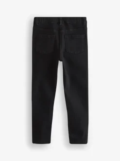 Zwart - Stretchleggings (3-16 jr)