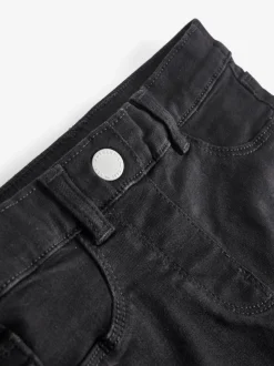 Zwart - Stretchleggings (3-16 jr)
