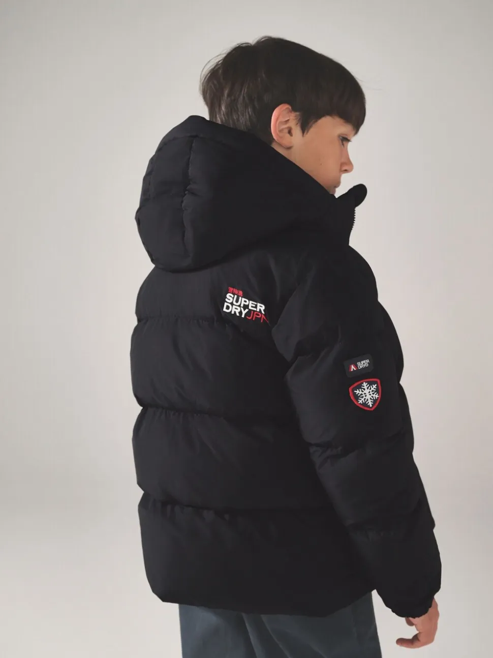 Zwart - Superdry Sports pufferjas