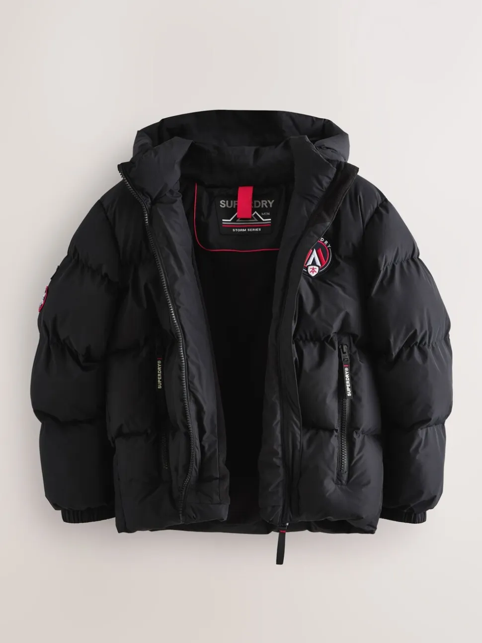 Zwart - Superdry Sports pufferjas