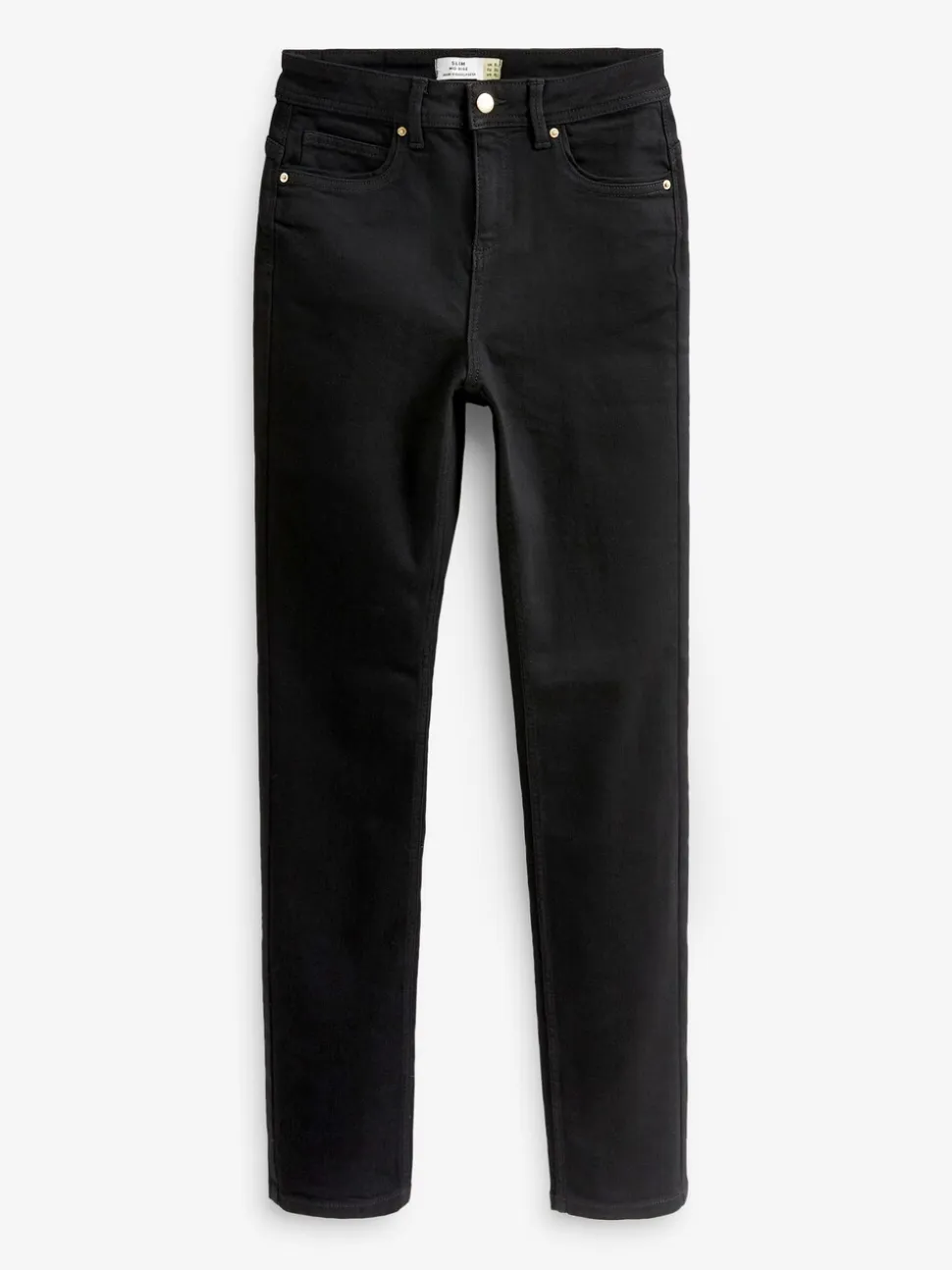 Zwart - Superzachte slim-fit jeans