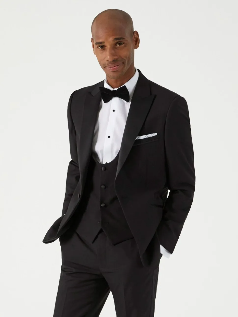 Zwart - Tailored - Skopes Sinatra fit diner kostuumjasje