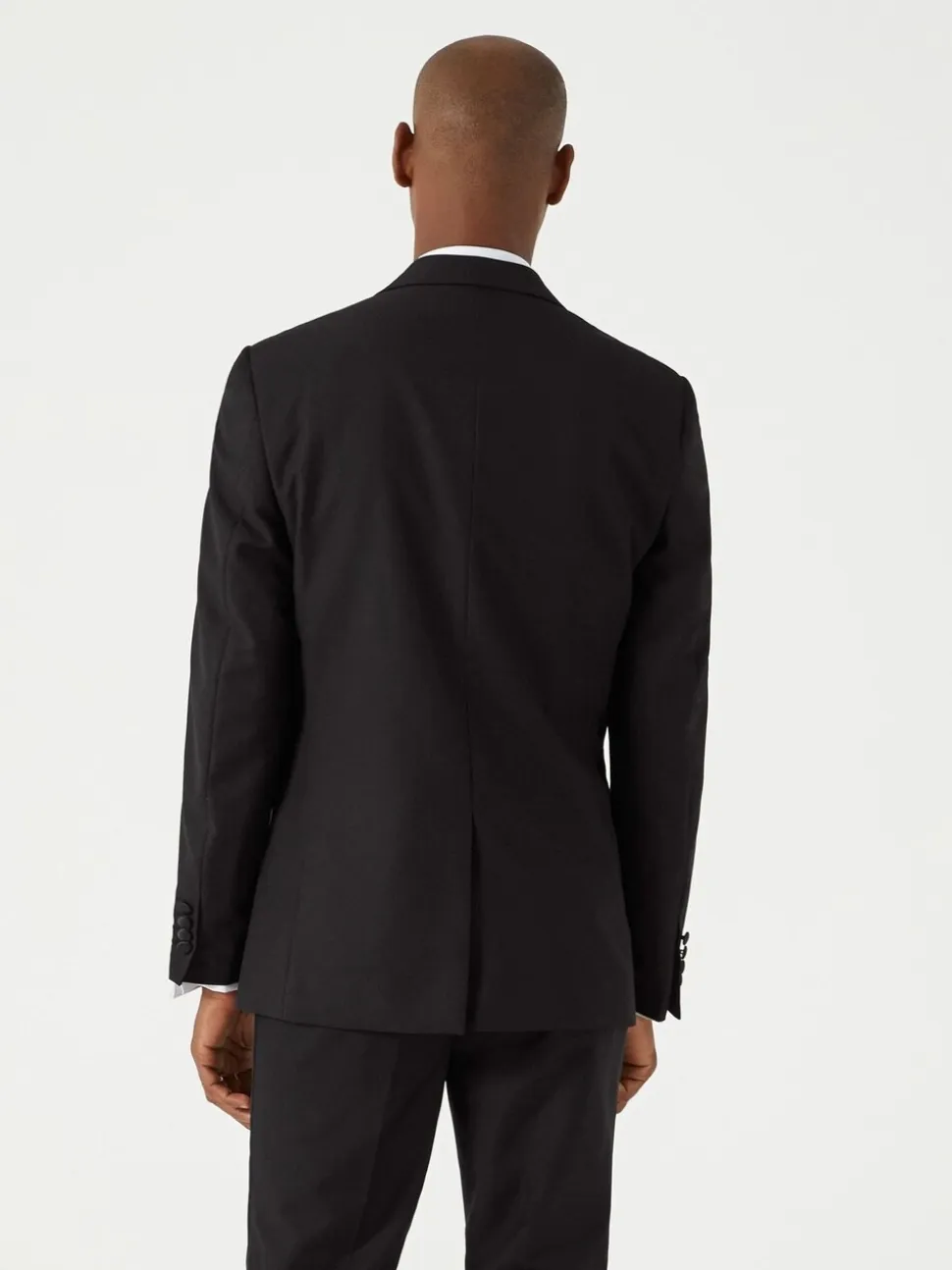Zwart - Tailored - Skopes Sinatra fit diner kostuumjasje